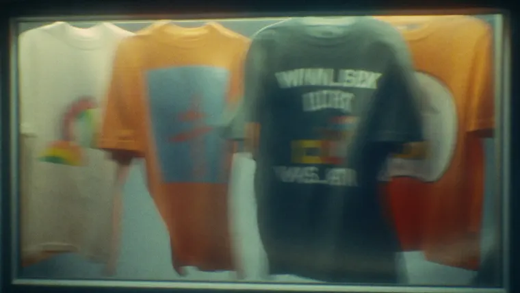 Fashion film Laundry Day, scene 2: the spin