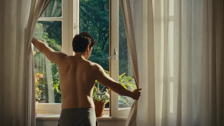 Home decor brand film Sunday Reset, scene 1: windows open