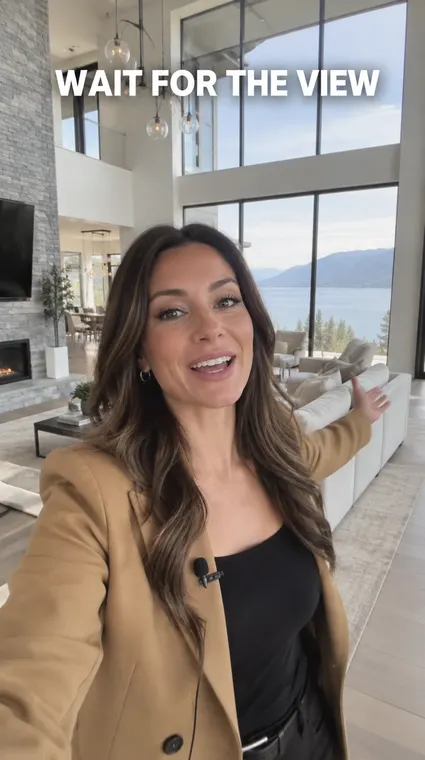 Property tour reel: dealer tour, walk with me living room