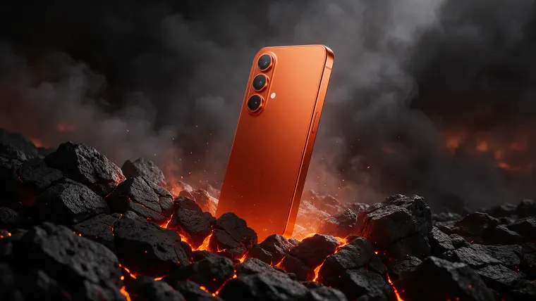 3D product animation Plot Twist trailer, scene 1: rising from the molten rock