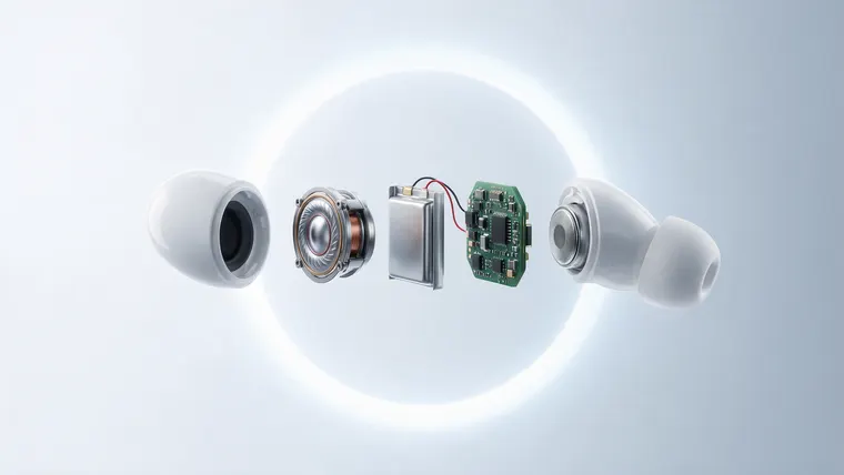 3D product animation Small Talk trailer, scene 4: exploded halo